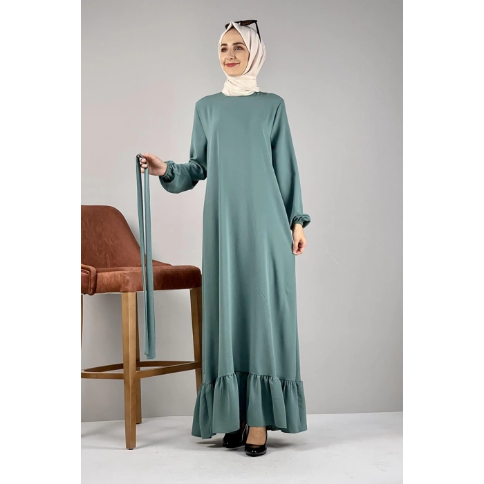 Moda Çizgi Tesettür Elbise