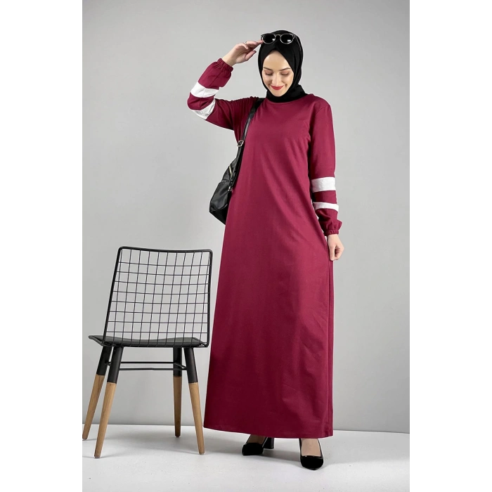 Moda Çizgi Tesettür Elbise