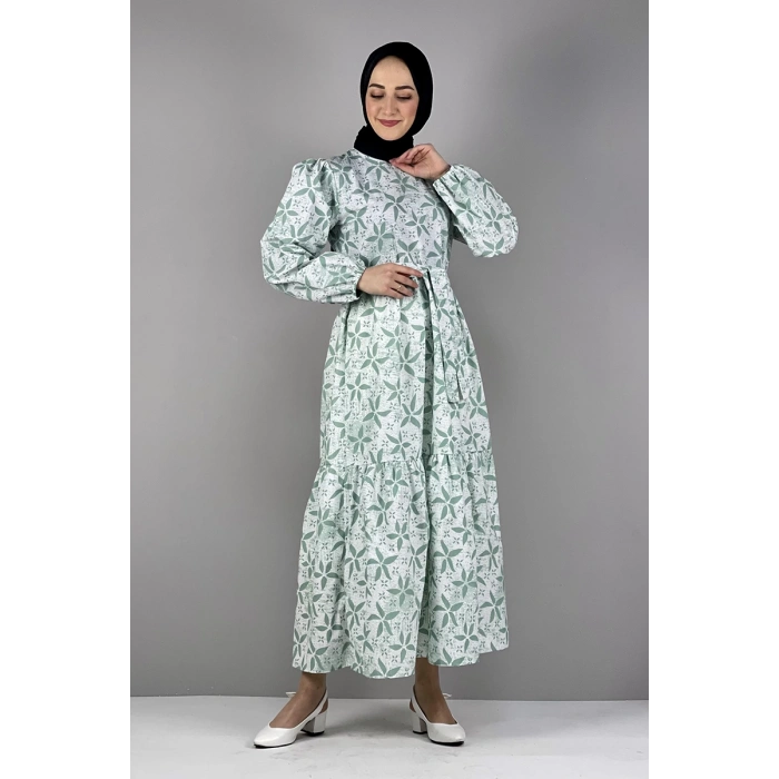 Moda Çizgi Tesettür Elbise