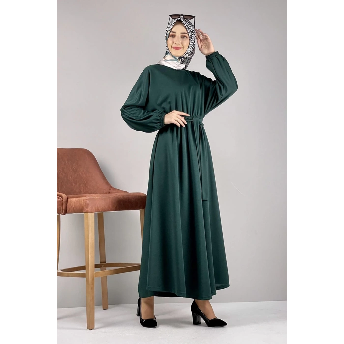 Moda Çizgi Tesettür Elbise