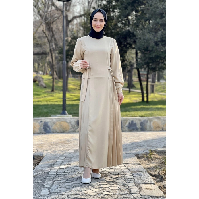 Moda Çizgi Tesettür Elbise