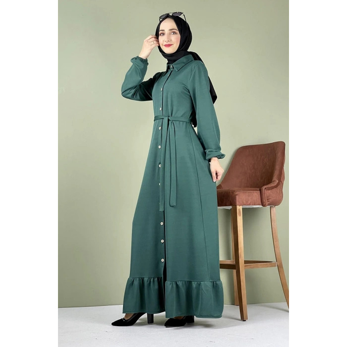 Moda Çizgi Tesettür Elbise