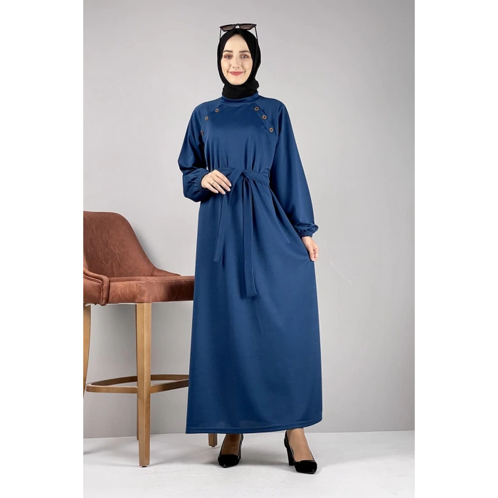 Moda Çizgi Tesettür Elbise