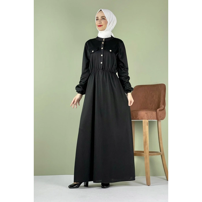 Moda Çizgi Tesettür Elbise