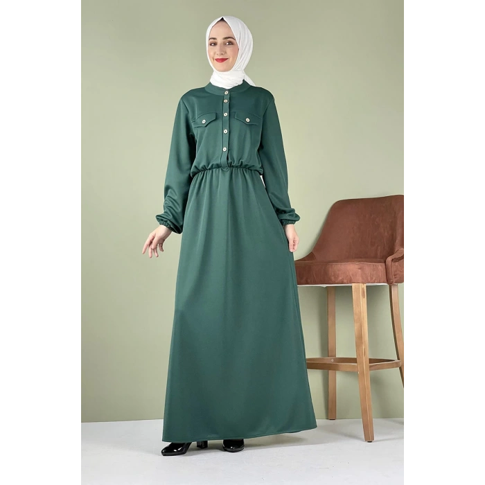 Moda Çizgi Tesettür Elbise