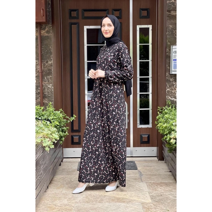 Moda Çizgi Tesettür Elbise