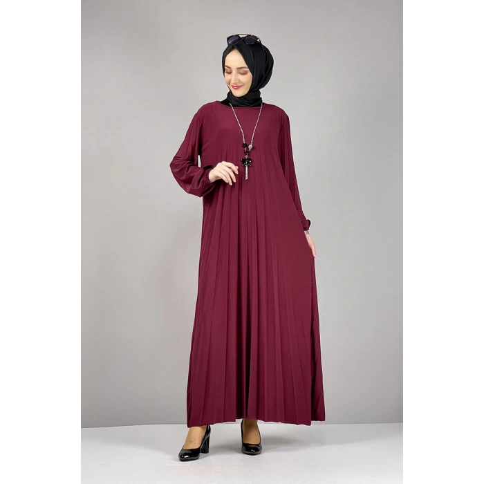 Moda Çizgi Tesettür Elbise