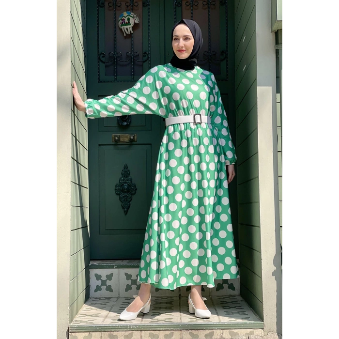 Moda Çizgi Tesettür Elbise