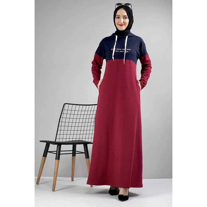 Moda Çizgi Tesettür Elbise