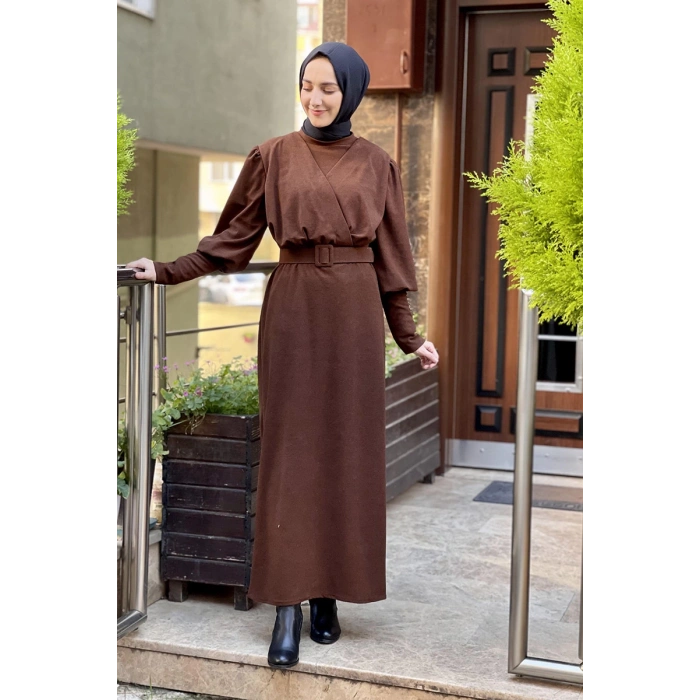 Moda Çizgi Tesettür Elbise