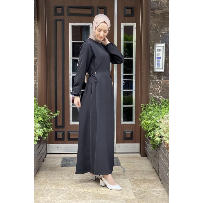 Moda Çizgi Tesettür Elbise