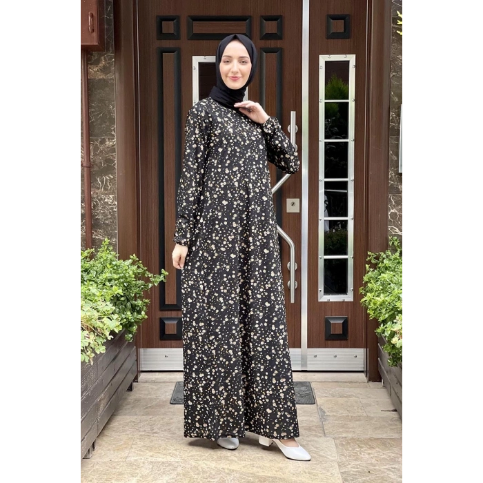 Moda Çizgi Tesettür Elbise