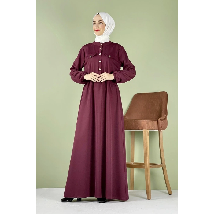 Moda Çizgi Tesettür Elbise