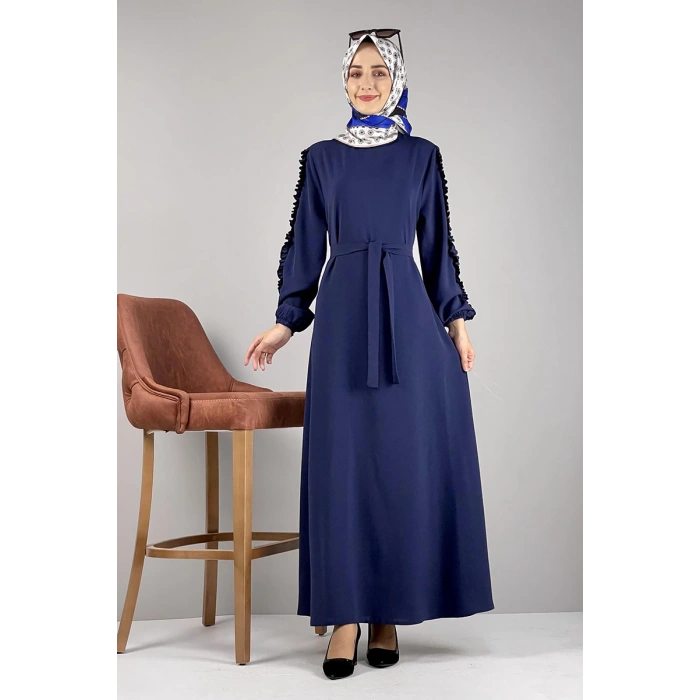 Moda Çizgi Tesettür Elbise