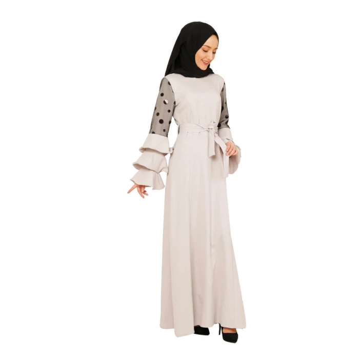 Moda Çizgi Tesettür Elbise