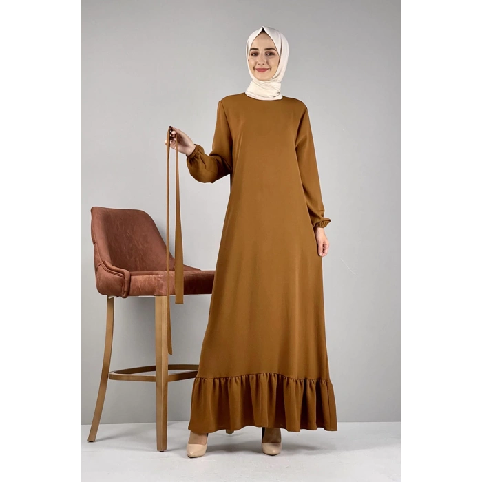 Moda Çizgi Tesettür Elbise