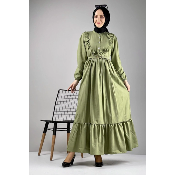 Moda Çizgi Tesettür Elbise