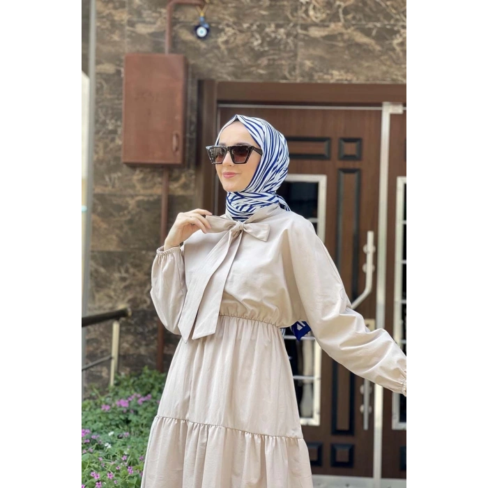 Moda Çizgi Tesettür Elbise