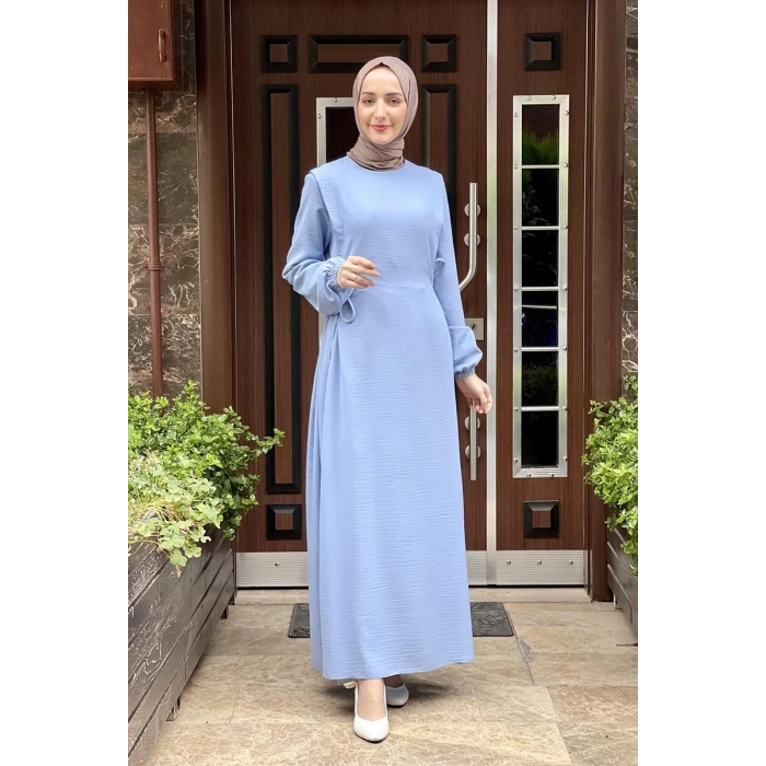 Moda Çizgi Tesettür Elbise
