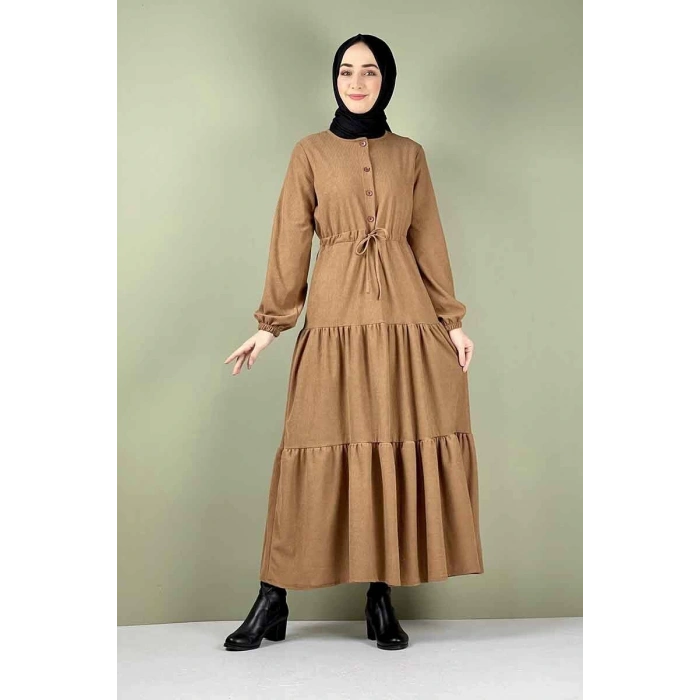 Moda Çizgi Tesettür Elbise