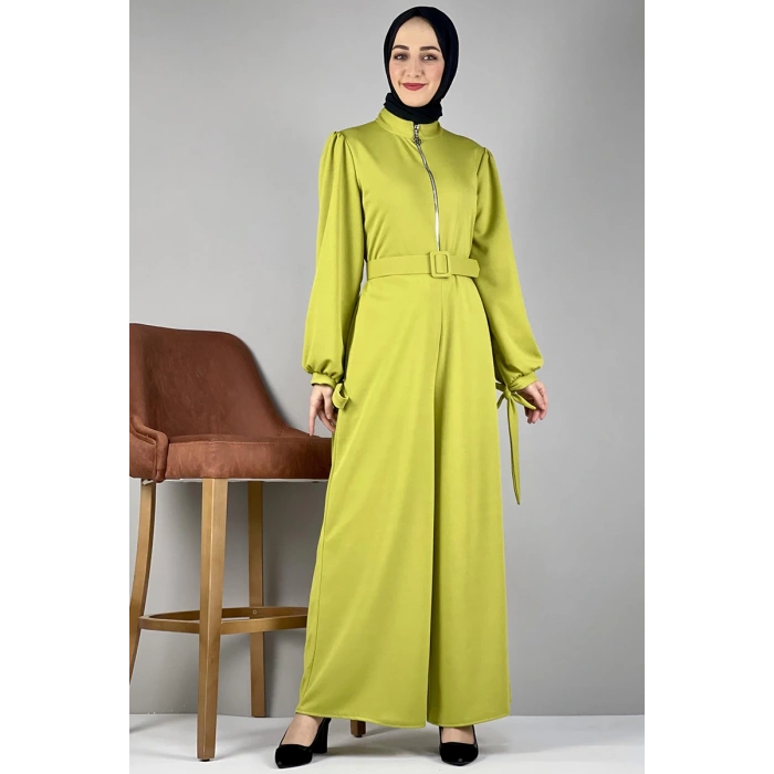 Moda Çizgi Tesettür Elbise