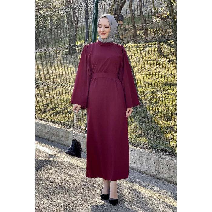 Moda Çizgi Tesettür Elbise