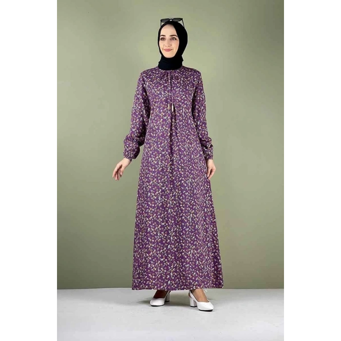 Moda Çizgi Tesettür Elbise