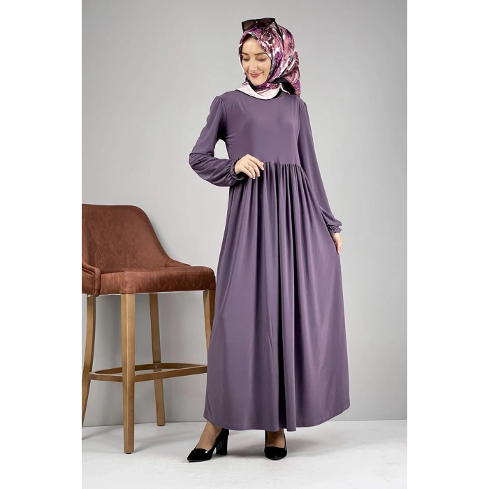 Moda Çizgi Tesettür Elbise