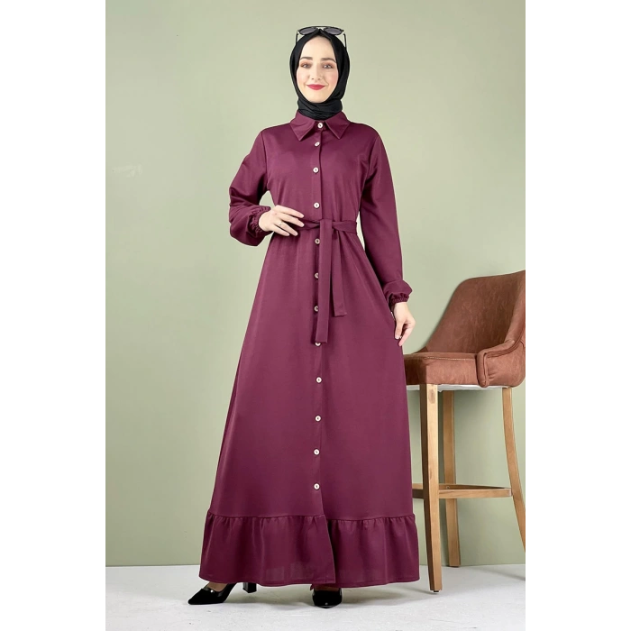 Moda Çizgi Tesettür Elbise