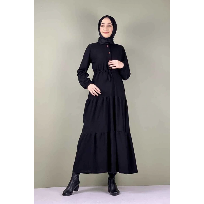 Moda Çizgi Tesettür Elbise
