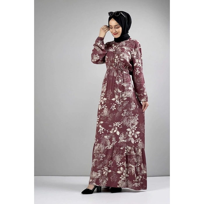 Moda Çizgi Tesettür Elbise