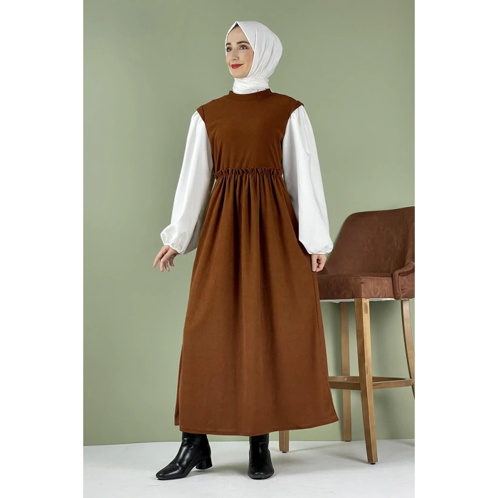 Moda Çizgi Tesettür Elbise