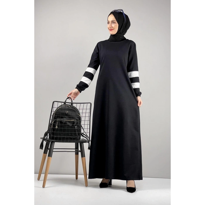 Moda Çizgi Tesettür Elbise