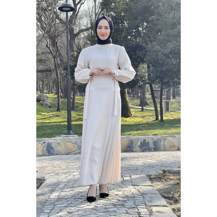 Moda Çizgi Tesettür Elbise