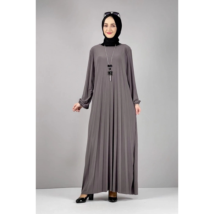 Moda Çizgi Tesettür Elbise