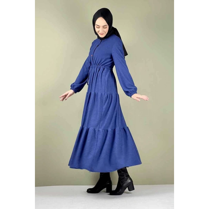 Moda Çizgi Tesettür Elbise