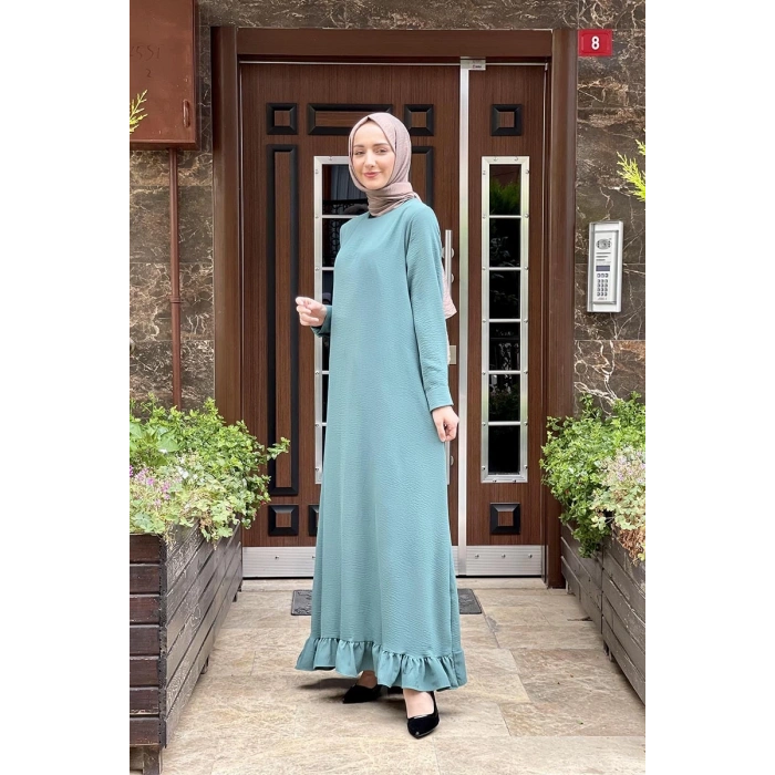 Moda Çizgi Tesettür Elbise