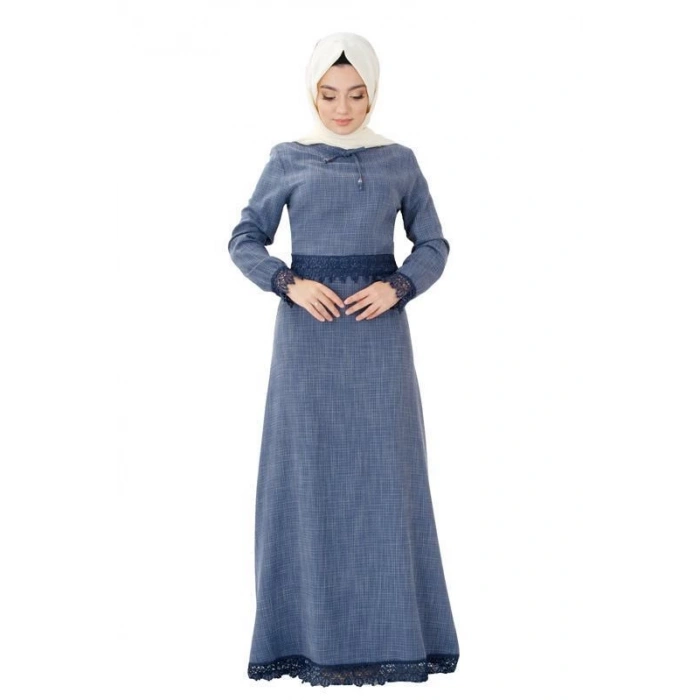 Moda Çizgi Tesettür Elbise