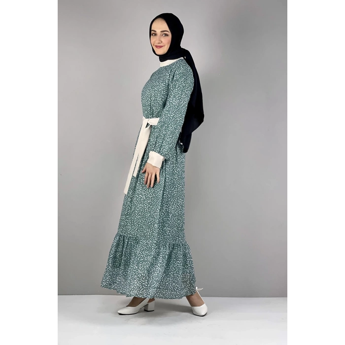 Moda Çizgi Tesettür Elbise