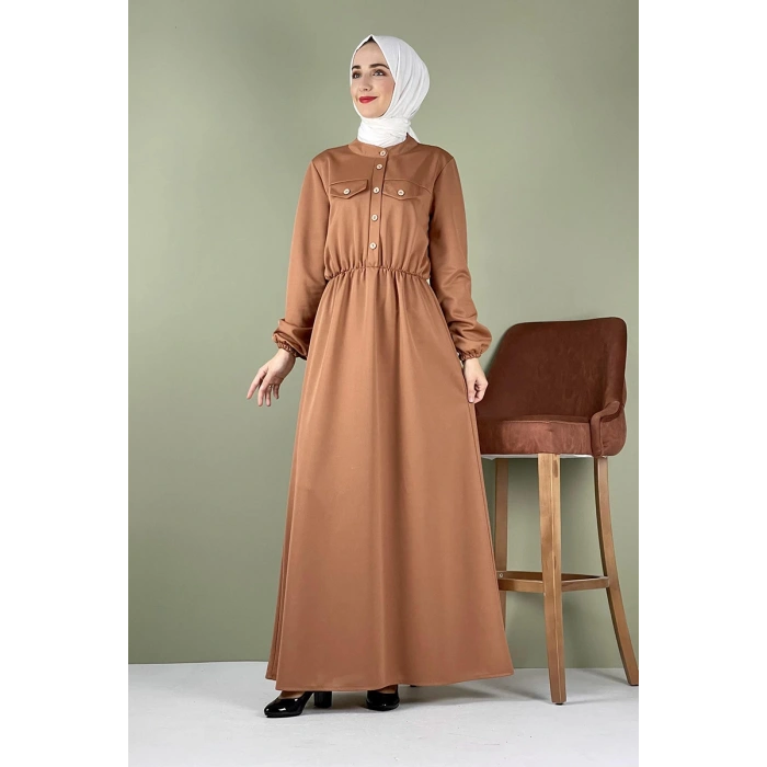 Moda Çizgi Tesettür Elbise