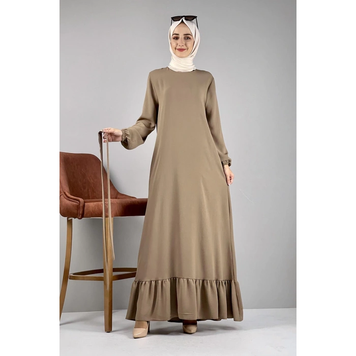 Moda Çizgi Tesettür Elbise