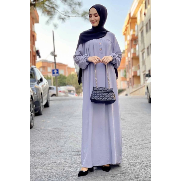 Moda Çizgi Tesettür Elbise