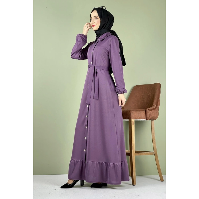 Moda Çizgi Tesettür Elbise