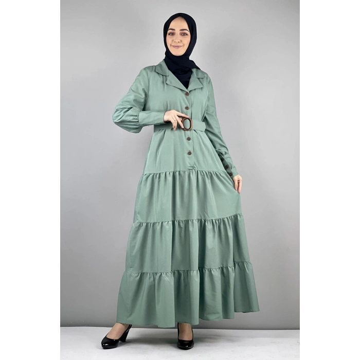 Moda Çizgi Tesettür Elbise