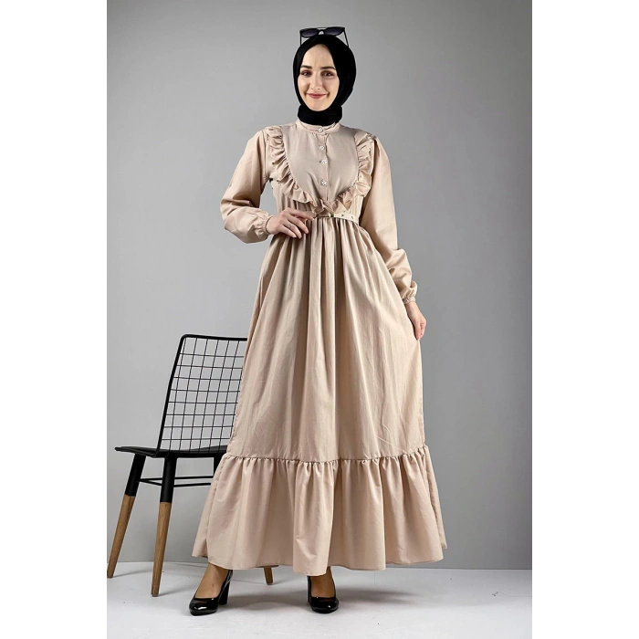 Moda Çizgi Tesettür Elbise