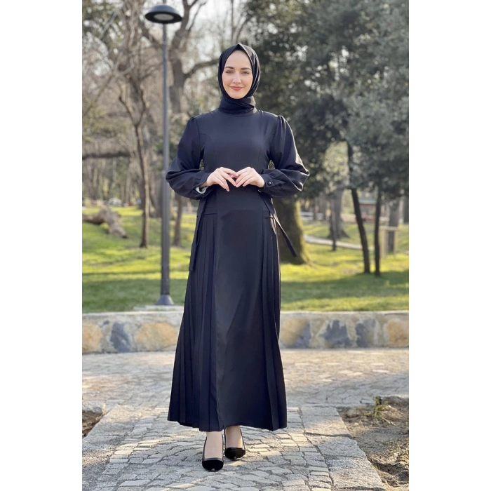 Moda Çizgi Tesettür Elbise