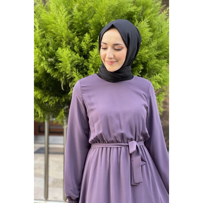 Moda Çizgi Tesettür Elbise