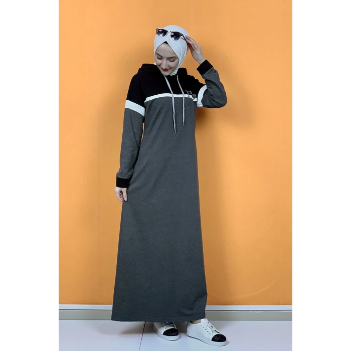 Moda Çizgi Tesettür Elbise