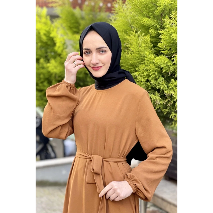 Moda Çizgi Tesettür Elbise