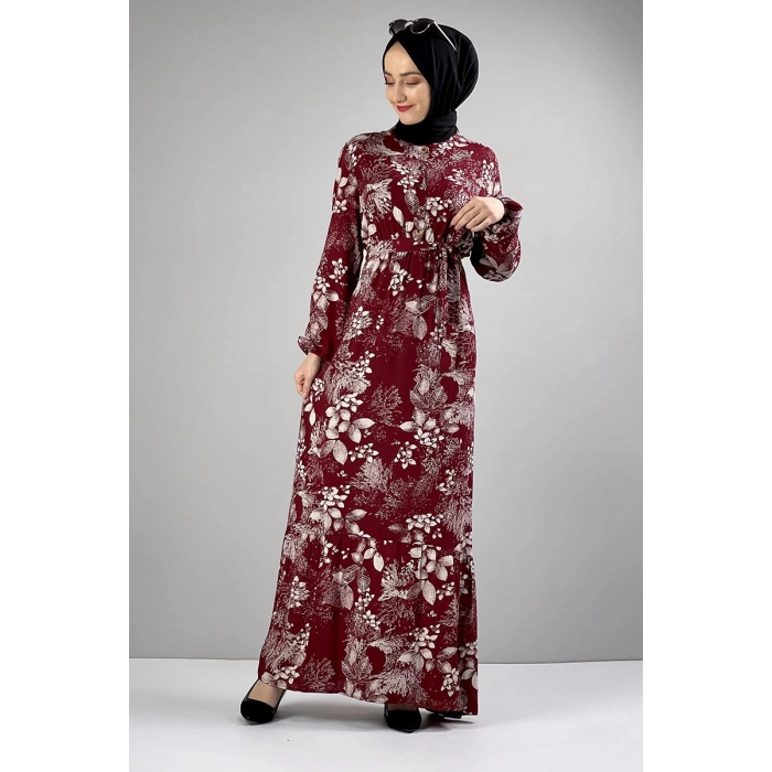 Moda Çizgi Tesettür Elbise